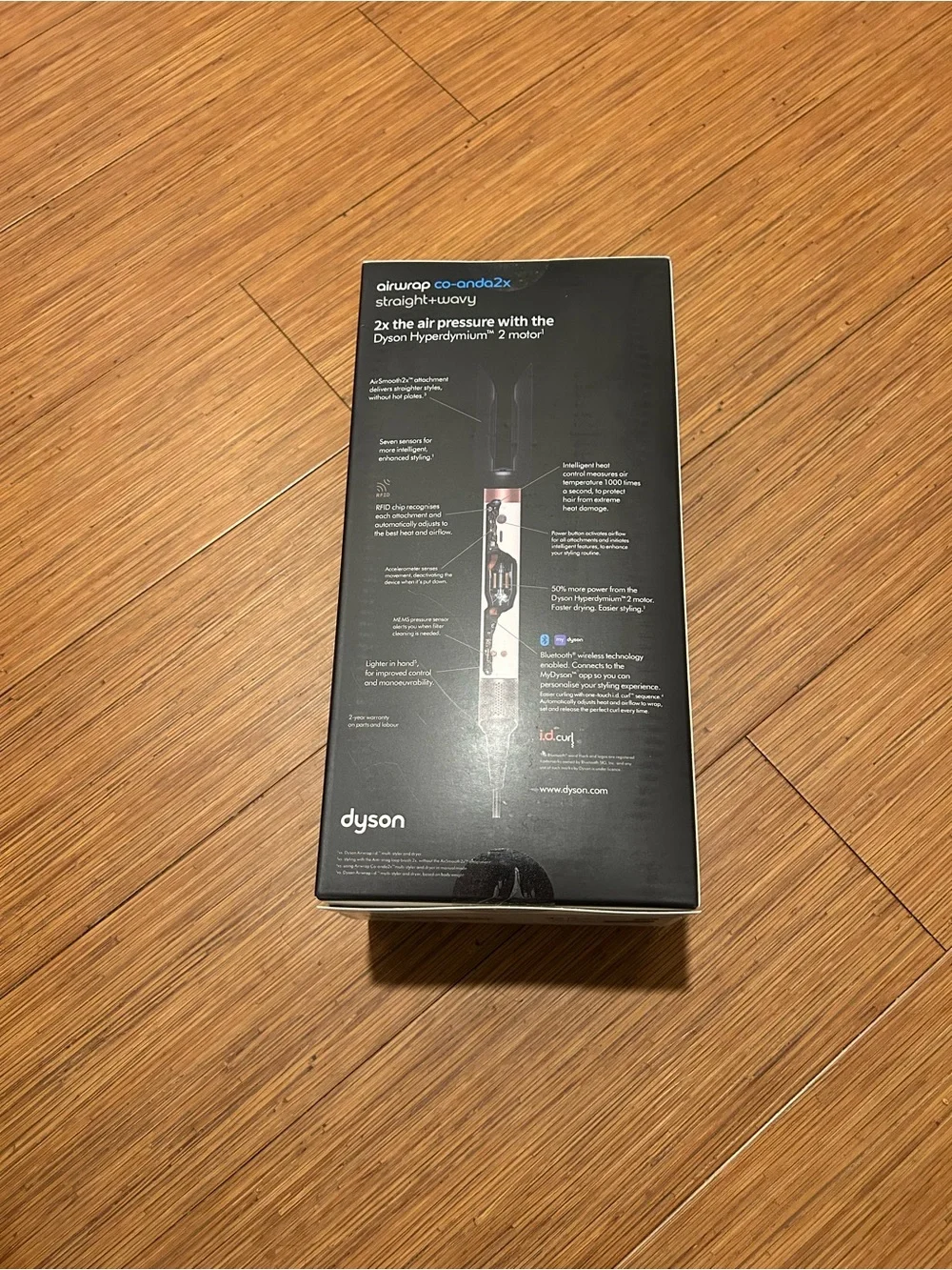 Dyson Airwrap Co-anda2x Multistyler and Dryer Straight+Wavy Ceramic Pink